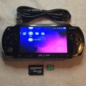 Sony PSP 1001 with Charger & Games Installed on 64GB Memory Stick